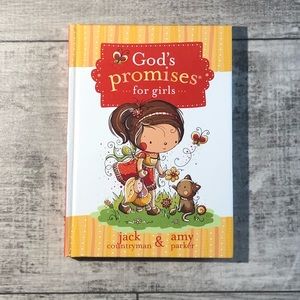 God's Promises for Girls Hardcover Book by Jack Countryman & Amy Parker c. 2010